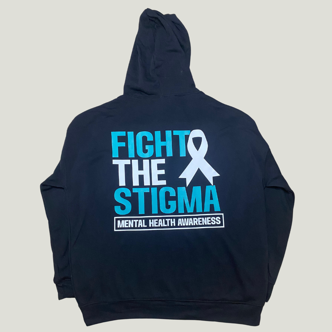 "Fight the Stigma" Unisex Sponge Fleece Pullover Hoodie