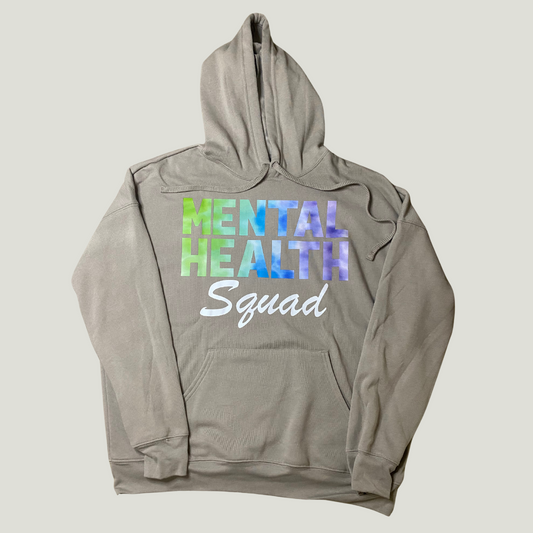 "Mental Health Squad" Unisex Sponge Fleece Pullover Hoodie