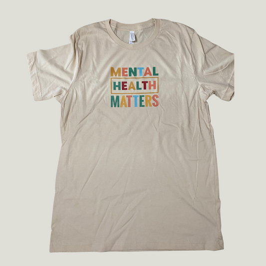 "Mental Health Matters" Unisex Jersey Tee