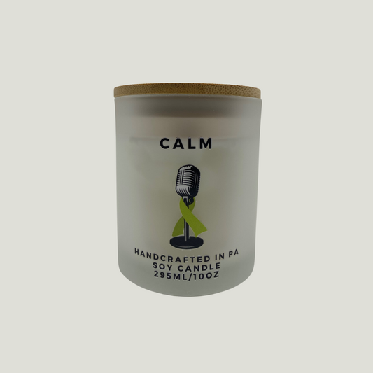 "Calm" 10oz Soy Wax Candle